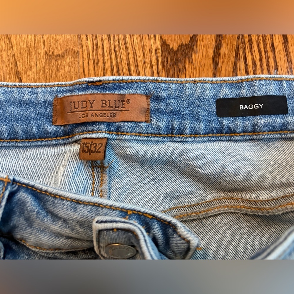 Judy Blue Wilhelmina High Waist Rigid Magic Straight Jeans Baggy- 15/32 - Picture 8 of 15